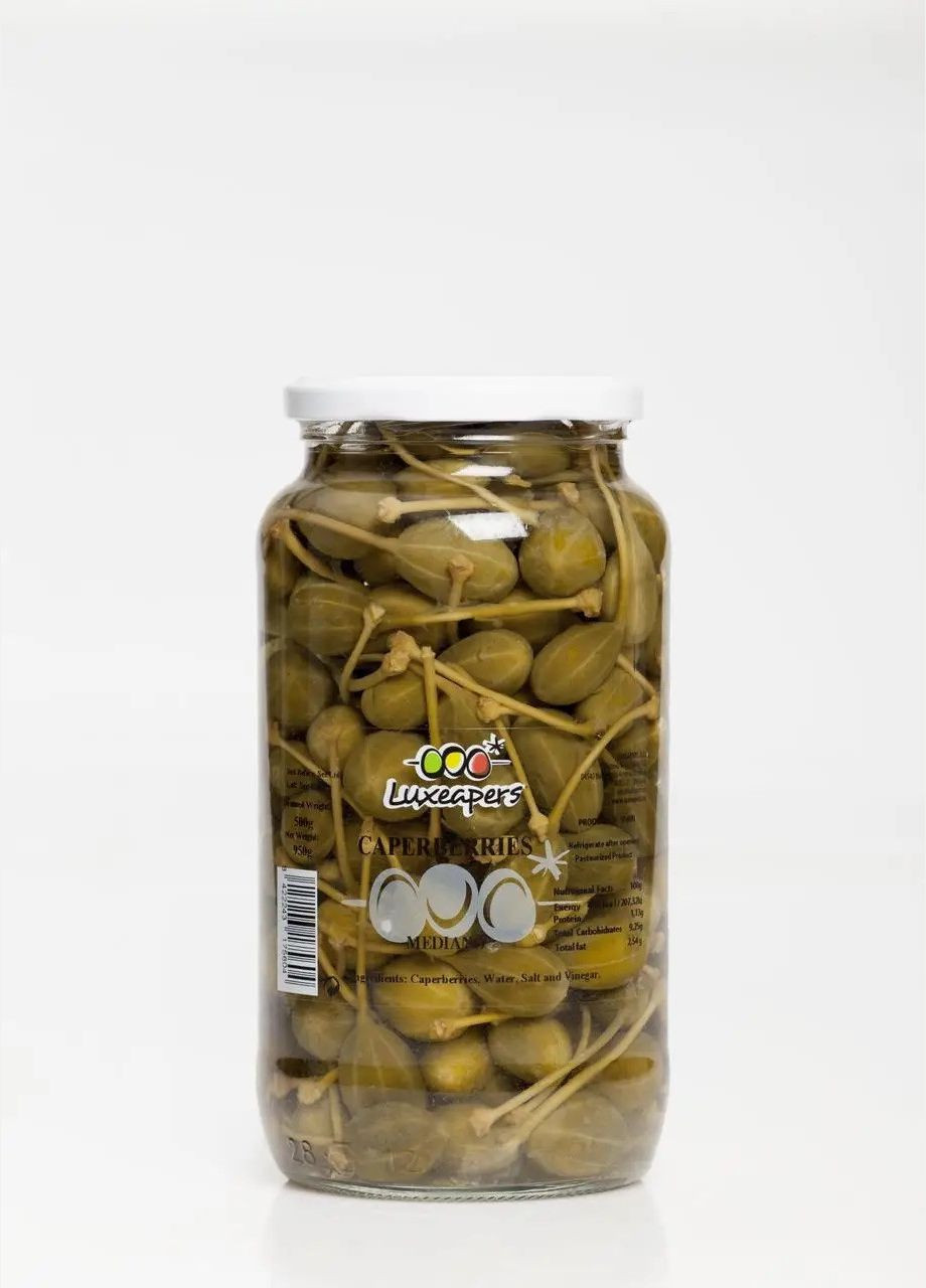 Каперсы Плоды каперсов с хвостиком 900 г Luxeapers (349812330)