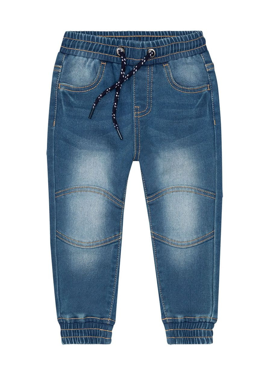 Синие демисезонные джоггеры джинсы джоггеры joggers для мальчика 370778 Lupilu