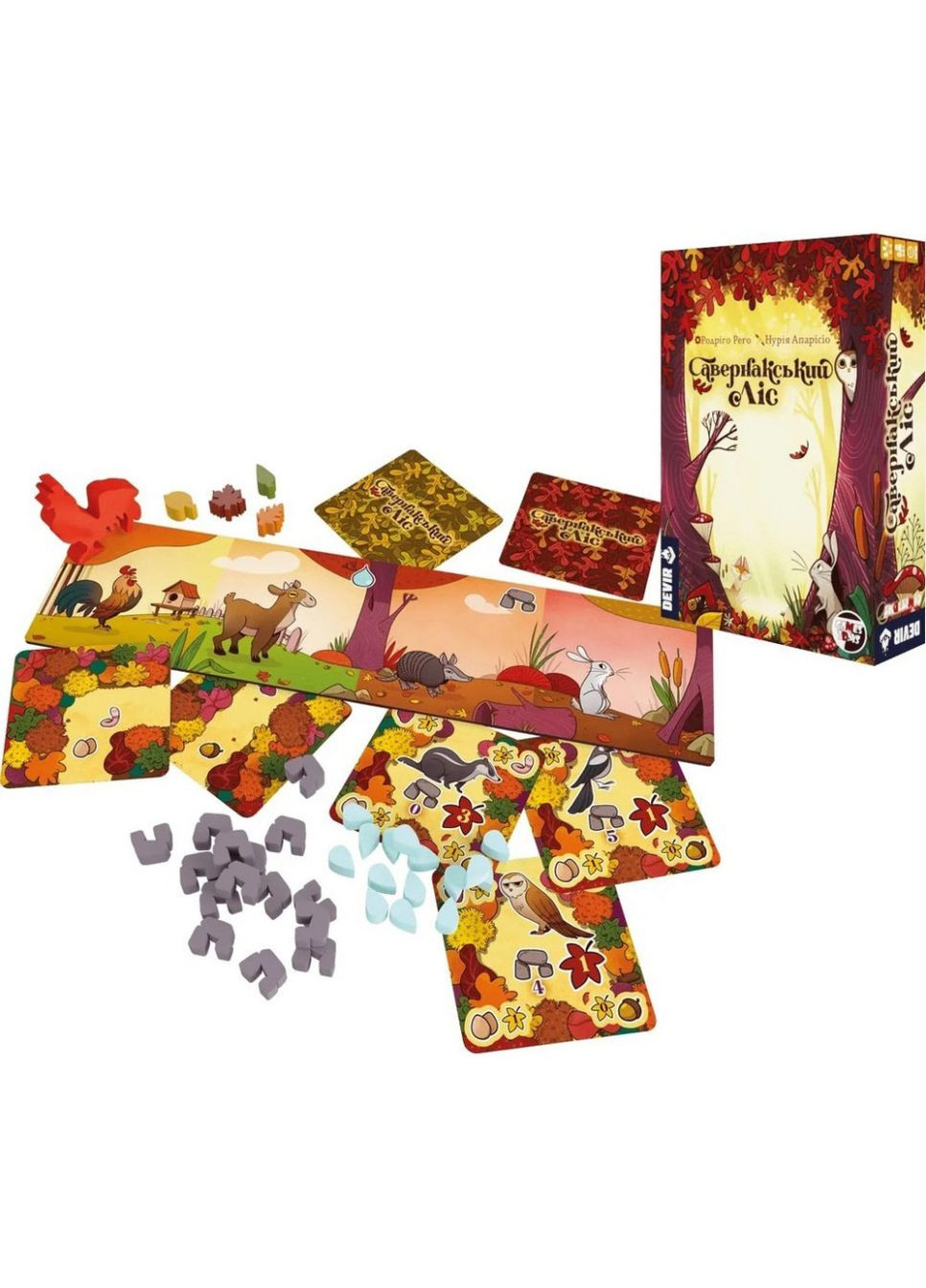 Настільна гра "Савернакський ліс" SF001UA 64 картки Games7Days (314503758)