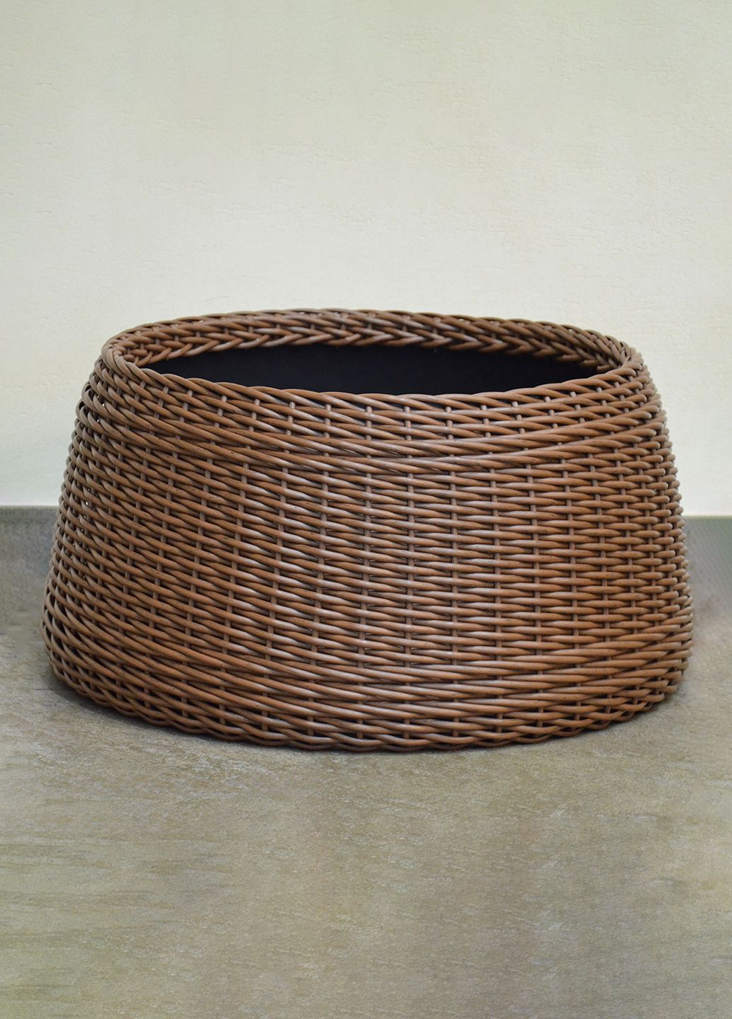 Юбка для ёлки из ротанга ручной работы, плетенная корзина для декорирования елки, подставка под елку. Handmade (361894077)