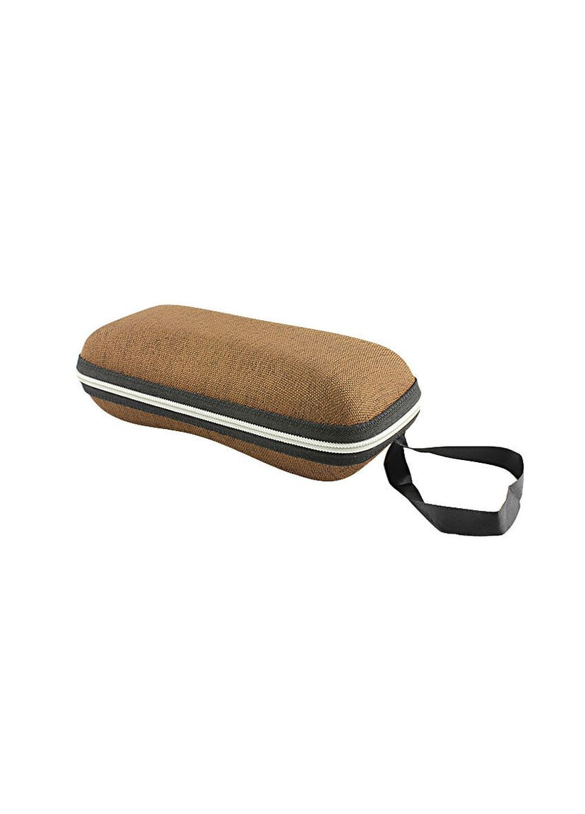 Футляр для сонцезахисних окулярів на змійці сонце чохол сумка коричневий CA 181 (321967871)