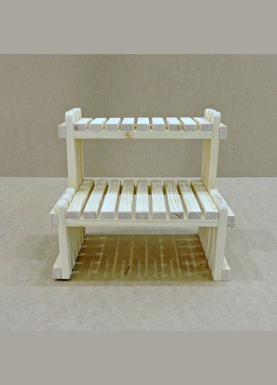 Подставка для цветов из дерева Пальма 35 бланже (ЦВП-350801) No Brand (328226042)