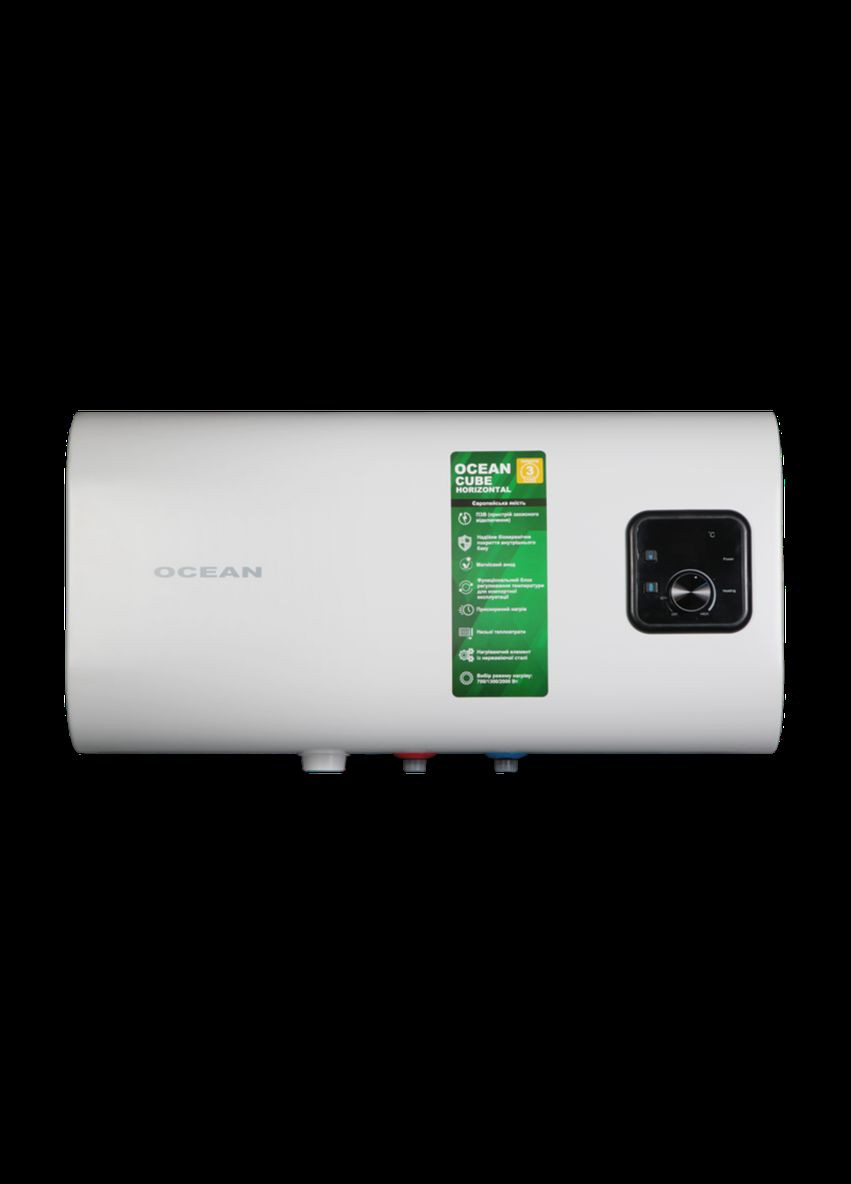 Водонагрівач CUBE-Horizontal RZF50D-4, ET+WT (мокрий тен) 50л Ocean (346492669)