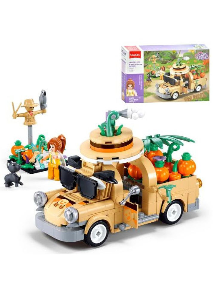 Конструктор Машинка с кузовом 292 детали (M38-B1175) Sluban (341309253)