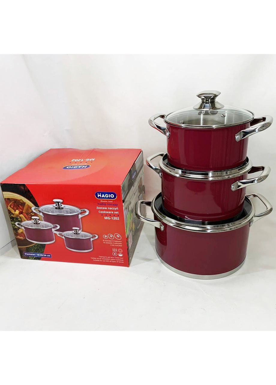 Набор посуды MG-1202 Magio (364664782)