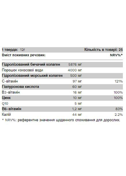 Коллагеновий напій для краси CocoBeauty 300g Mojito з гіалуроновою кислотою та вітаміном С Pure Gold Protein (370299642)