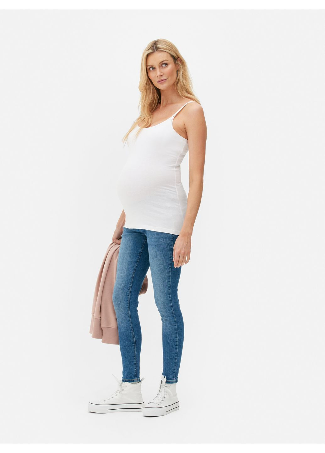 Майка basic,белый, Primark — 329850259