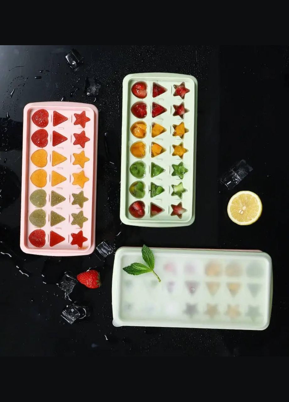 Форма для льда геометрические фигуры ( ) No Brand (295012732)