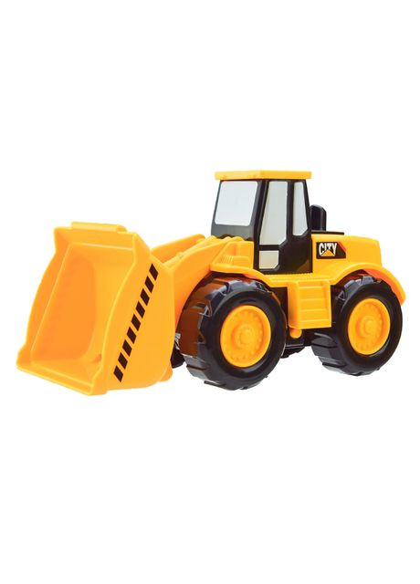 Машинка Автопром Строительная техника инерционная со свето-звуковыми эффектами Погрузчик (7956ABCD/N) MFC (365547594)