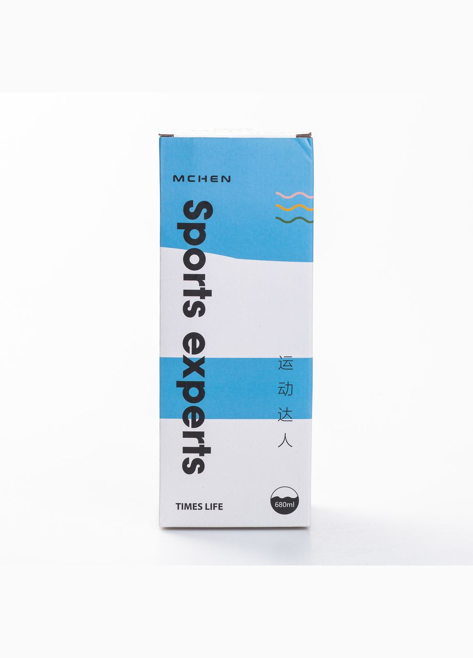 Термос спортивний TO YOUTH 680 мл з мундштуком чорний Yiwu (332987185)