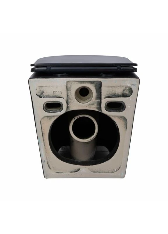 Унітаз підвісний Scorpio Ultra Quiet безобідковий з сидінням Soft-close MATT BLACK QT14332380AMB Qtap (392434332)
