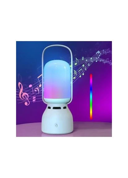 Портативная колонка Bluetooth ET-A33 5 Вт для музыки и отдыха с аккумулятором 1800 мАч белая Earldom (377210248)