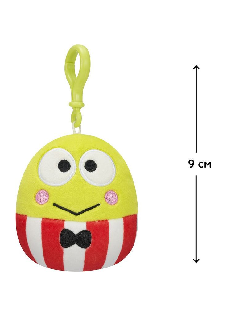 М'яка іграшка-брелок Hello Kitty Кероппі на кліпсі, 9 см () Squishmallows SQSN00274 (328396551)