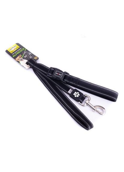 Повідець Alfresco для собак, неопрен/фліс, чорний, 2х120 см GimDog (364100285)