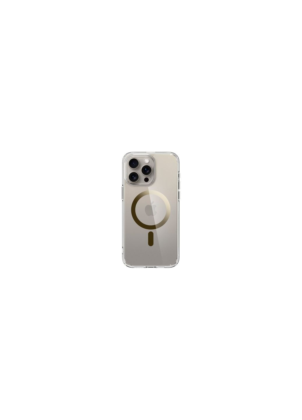 Чехол для мобильного телефона (ACS06718) Spigen apple iphone 15 pro ultra hybrid magfit gold (275101270)
