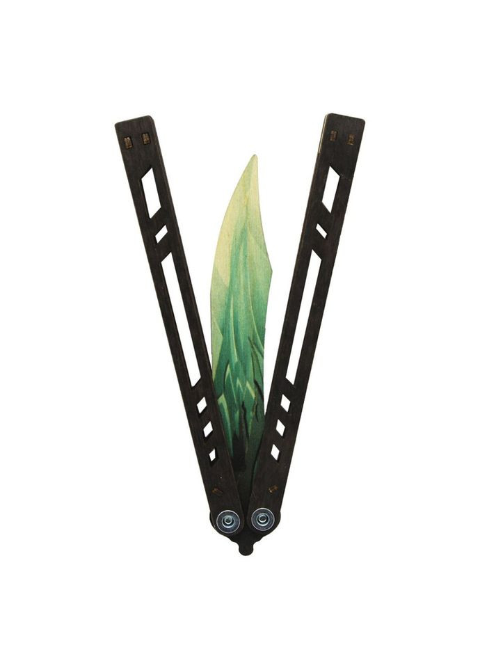 Нож деревянный сувенирный "SO-2 МЕТЕЛЬ DRAGON GLASS Изумруд" SO2BALDG Сувенір-Декор (362589744)