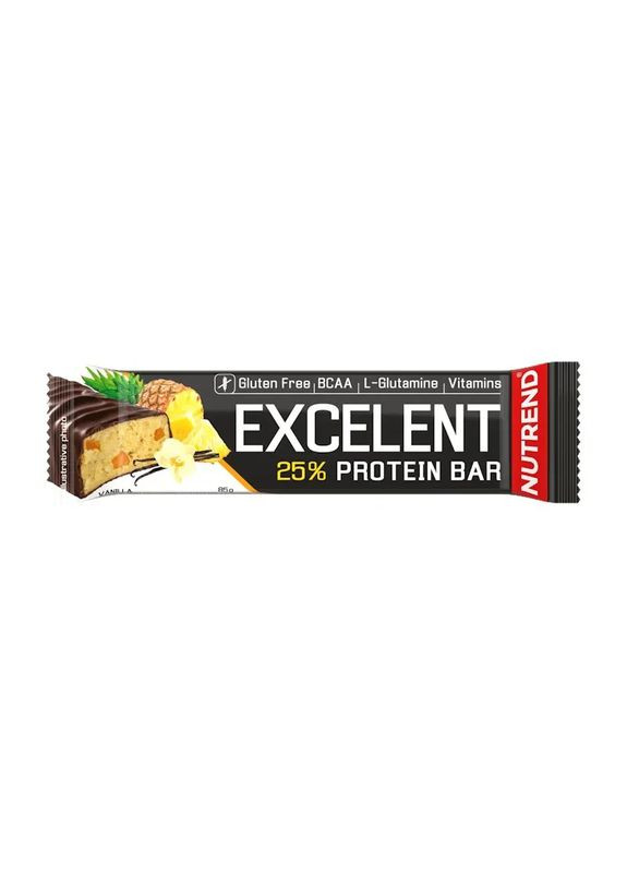 Протеїновий батончик Excelent Protein Bar Ваніль з ананасом 85 г Nutrend (361115296)