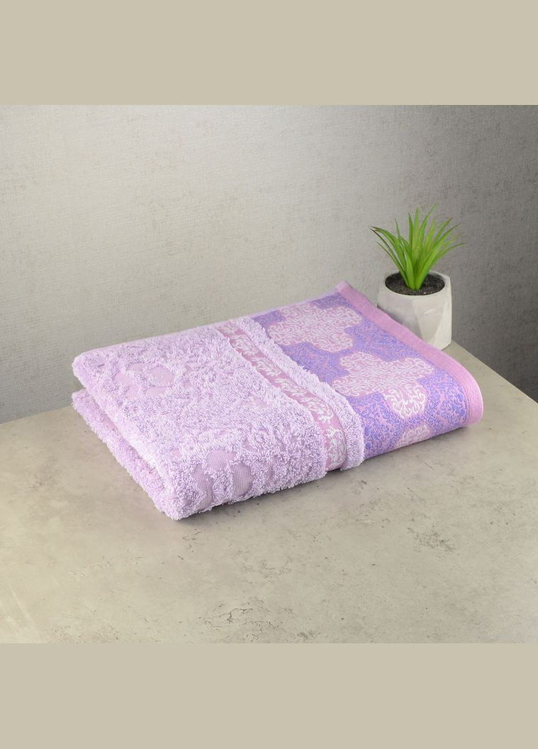 GM Textile махровое полотенце 50х90см azi 500г/м2 (сиреневый) комбинированный производство -