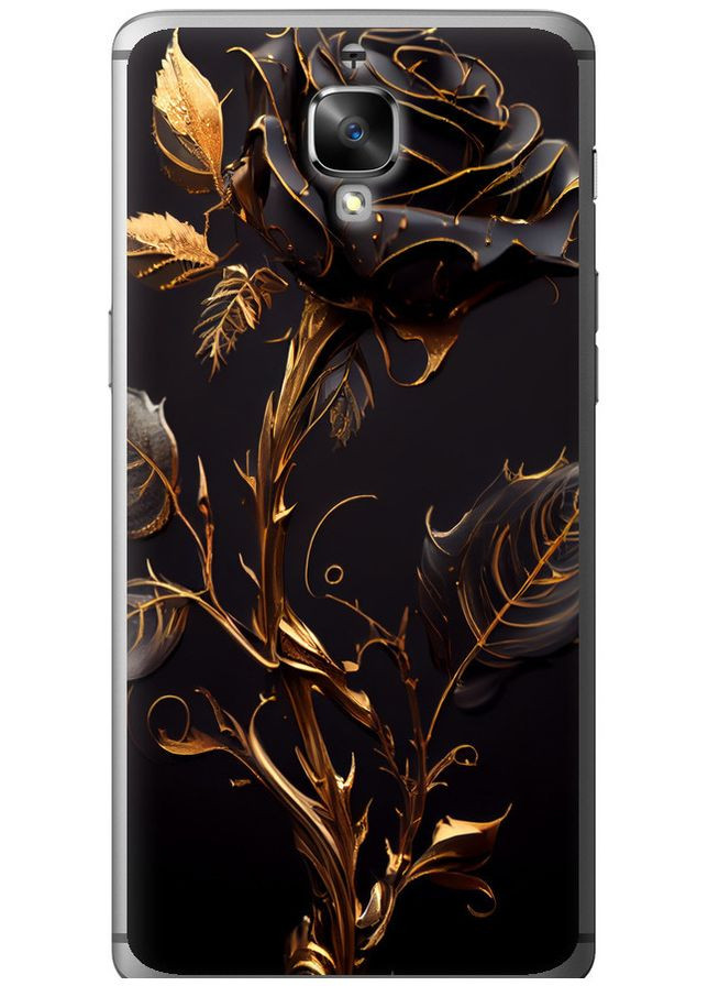 Силіконовий чохол 'Троянда 3' для Endorphone OnePlus 3 (301534415)