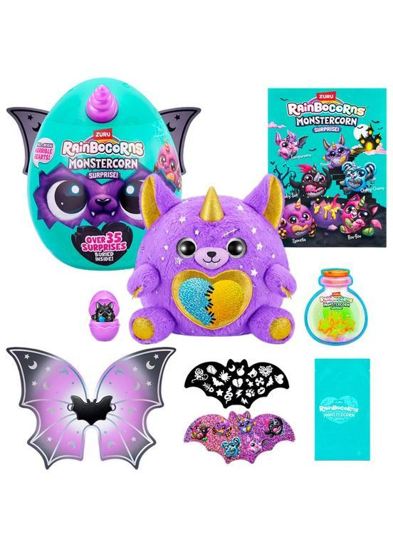 М'яка іграшка-сюрприз -G Monstercorn Surprise () Rainbocorns 9297G (369305291)