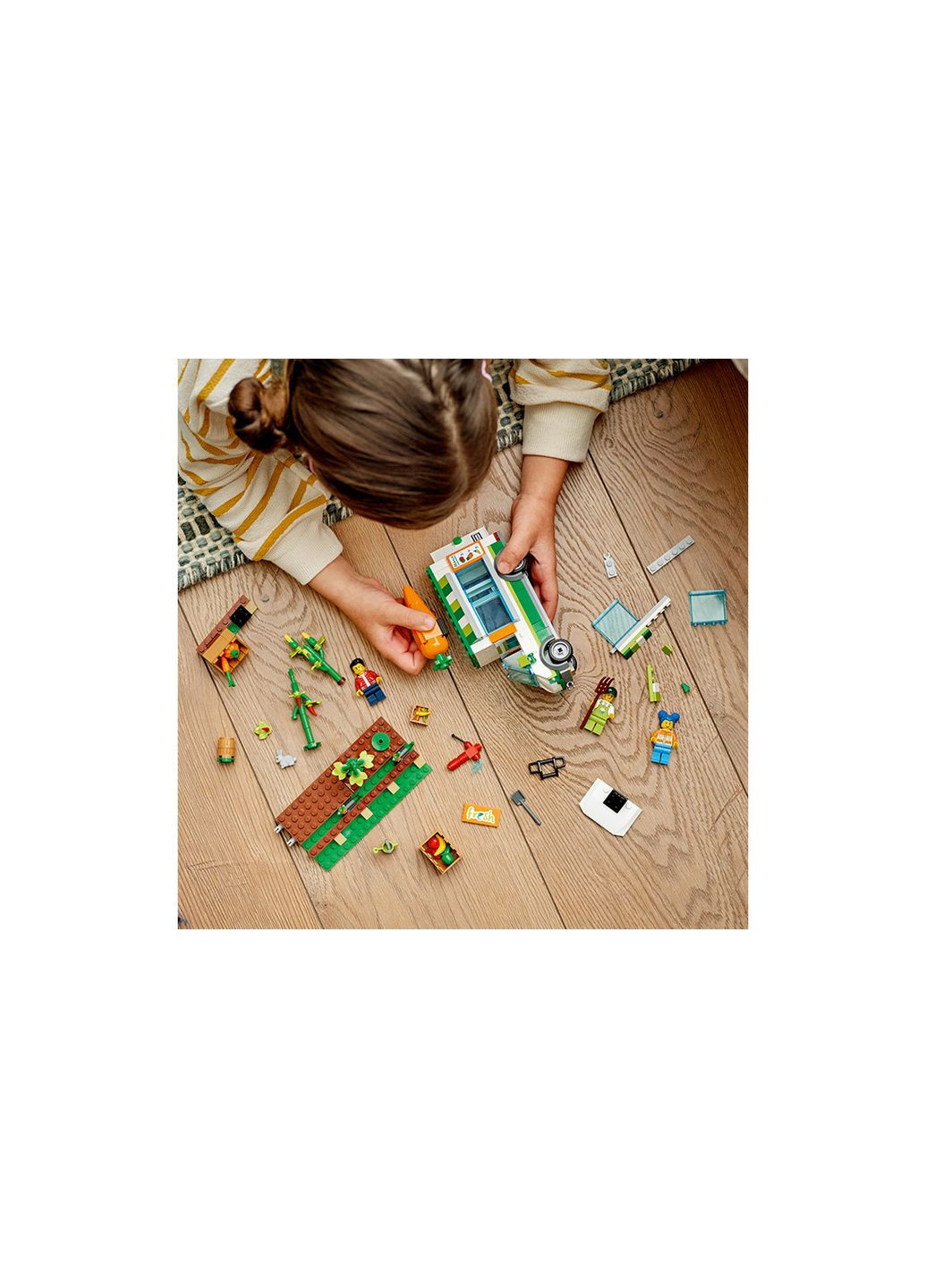 City Farm Фургон для фермерского рынка 310 деталей (60345) Lego (304055511)