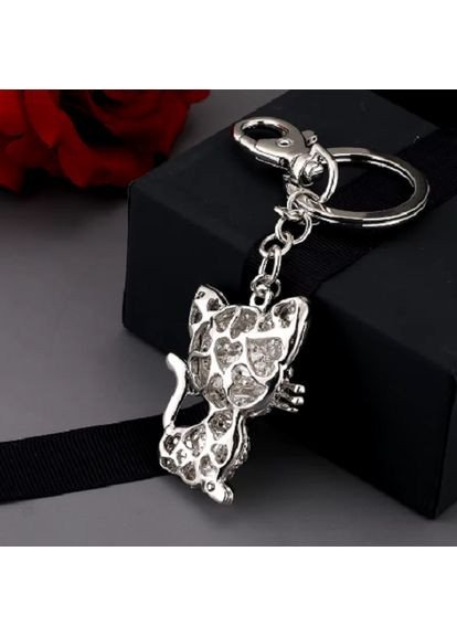 Креативний модний брелок-підвіска у формі Кошеняти з кристалами No Brand (305866290)