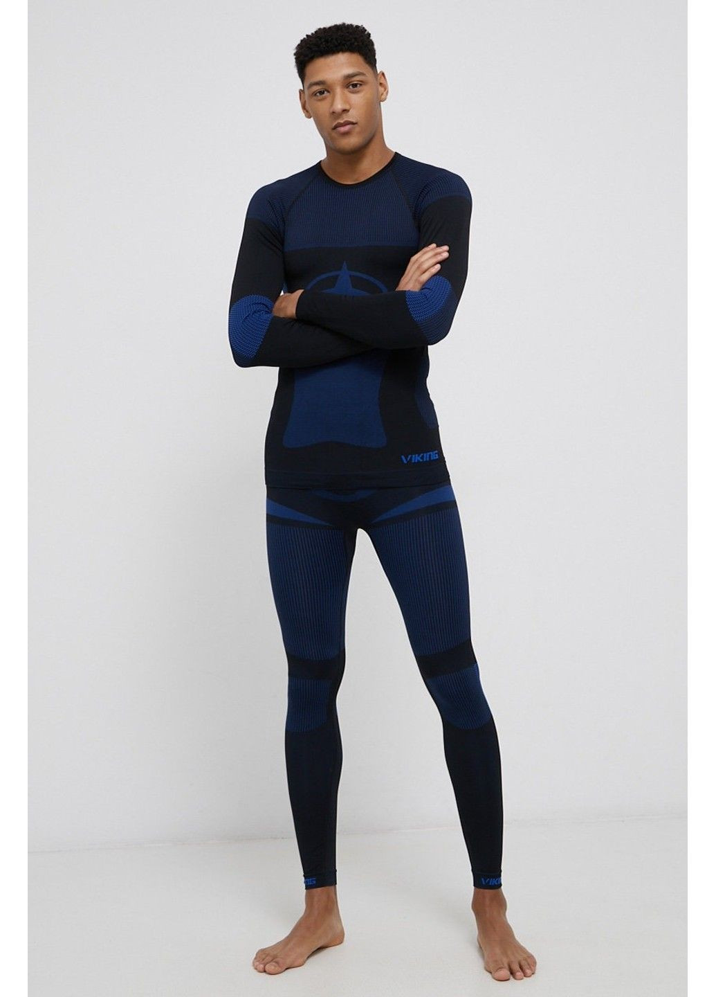Термобілизна чоловіча Dante комплект термокофта термоштани синій - 500151717-15 - XXL Viking (369156899)