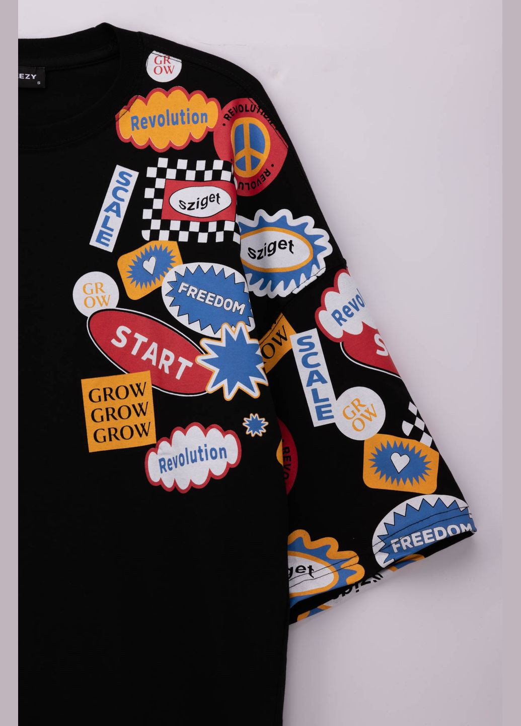 Чорна футболка 23201023-rp1-ov Breezy