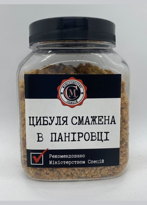 Цибуля смажена в паніровці Міністерство Спецій, 160г No Brand (302520379)