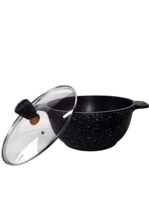 Набір посуду з гранітним покриттям EB-3985 чорні 6 предметім Edenberg (317969509)