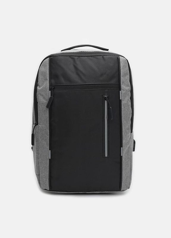 Сумка через плече + рюкзак чоловічий клатч тканинний C12227gr Grey Monsen (301871307)