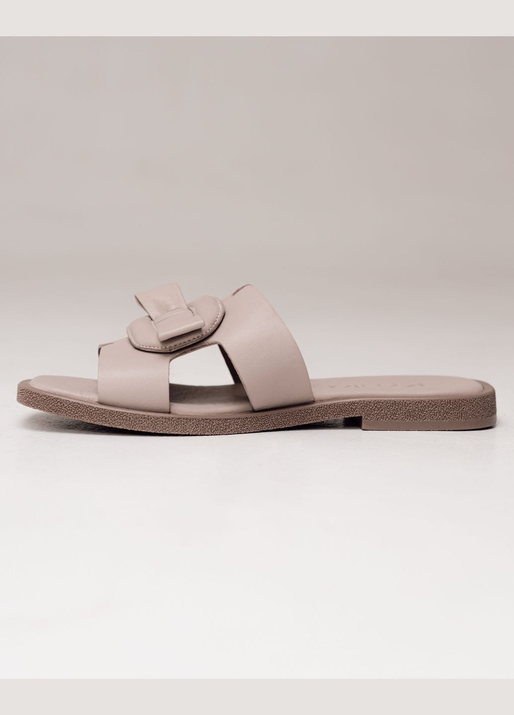 Шльопанці з бантом шкіра Krula (323584753)