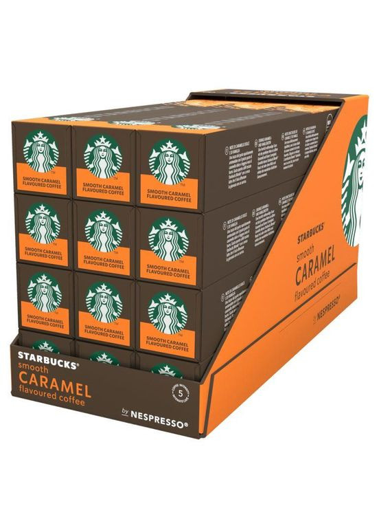 Кава в капсулах Caramel, 120 капсул Nespresso Starbucks (313288559)