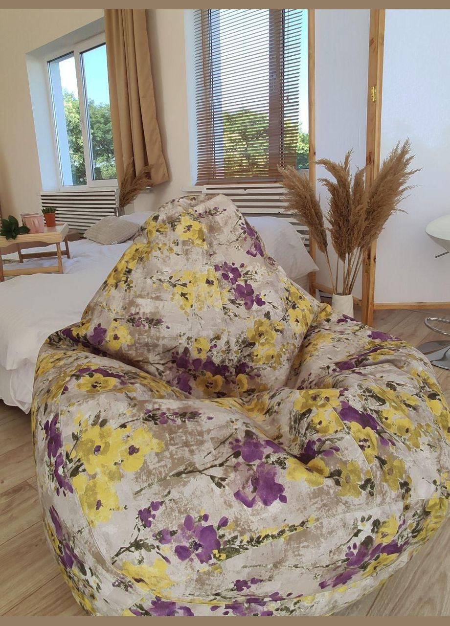 Кресло – мешок груша, M – 100х75 MT MIRAI B282-1 SkyPuff (361258693)