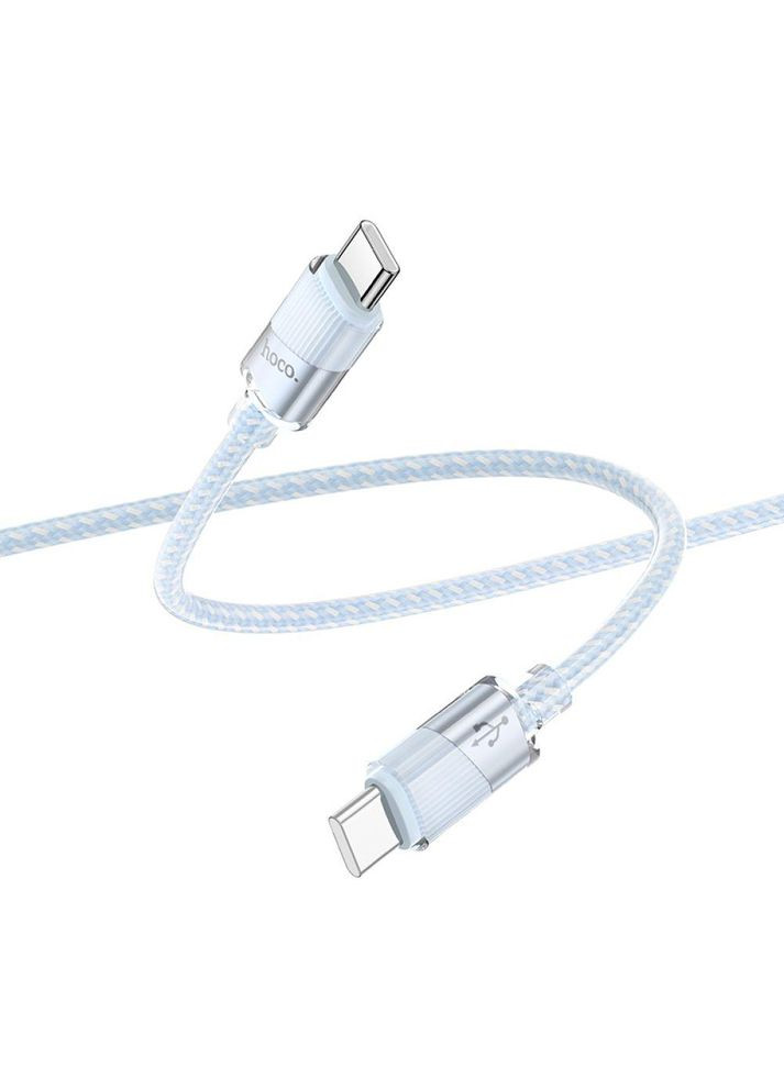 Кабель USB Type-C до USB Type-C / Провід шнур юсб тайп сі на юсб тайп сі для швидкої зарядки та передачі даних 1,2м Hoco (338607455)