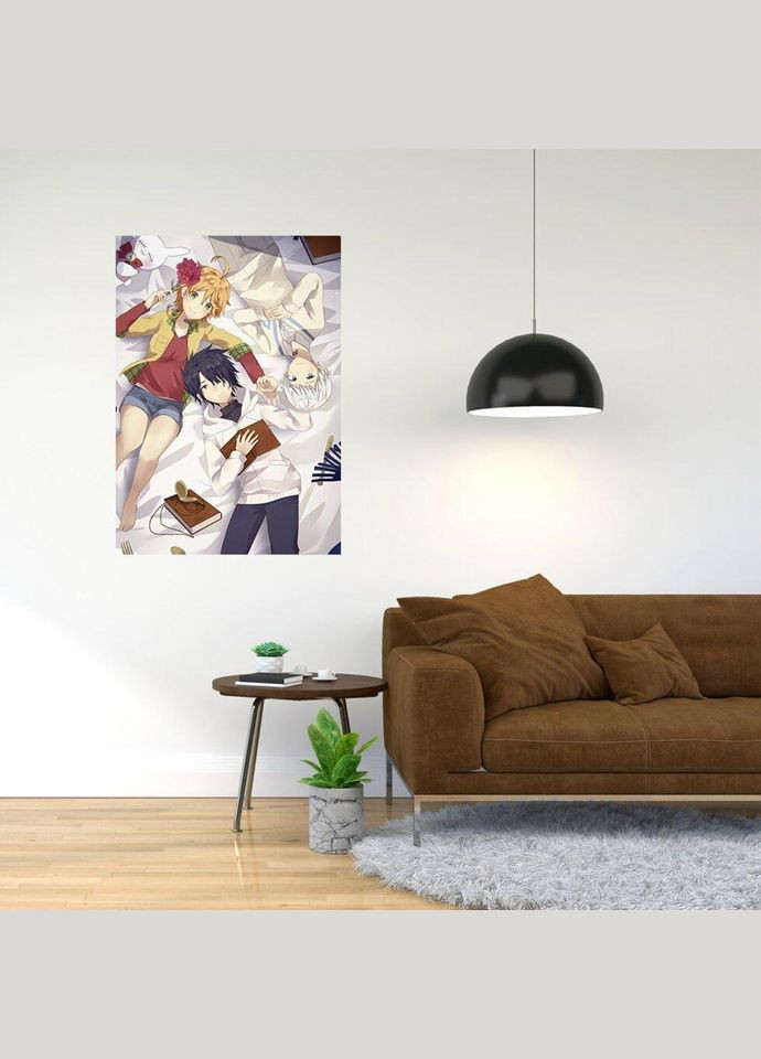 Плакат- с принтом The Promised Neverland - Обещанный Неверленд 16 A2 A1 Кавун постер (316208243)