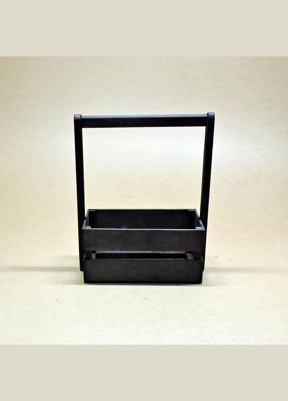 Подарунковий кошик з дерева Тілтон 15х26 венге (ПДК-0023212) No Brand (328912349)