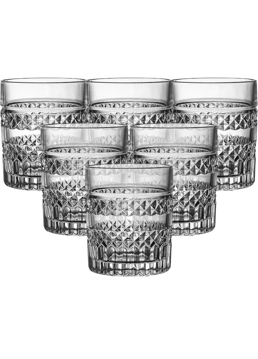 Набір склянок Lirmartur під кришталь 6 штук по 220 мл Yiwu (361678342)