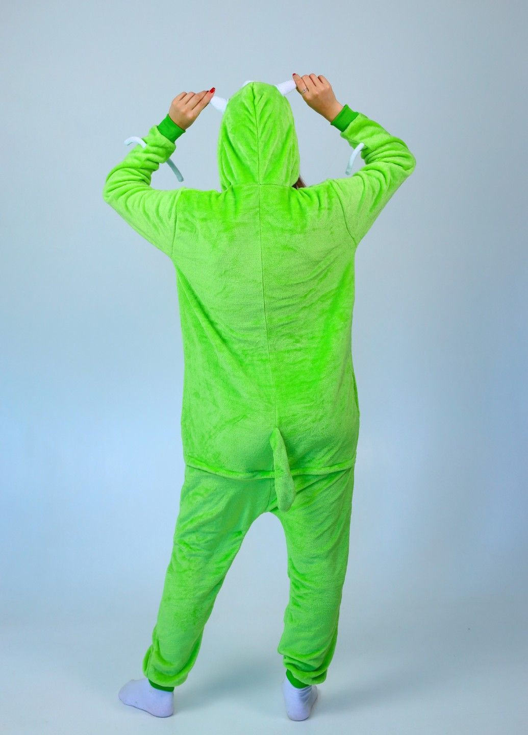 Кігурумі піжама Майк Вазовський жіноча зелений плюшеве Lalapka (363039732)