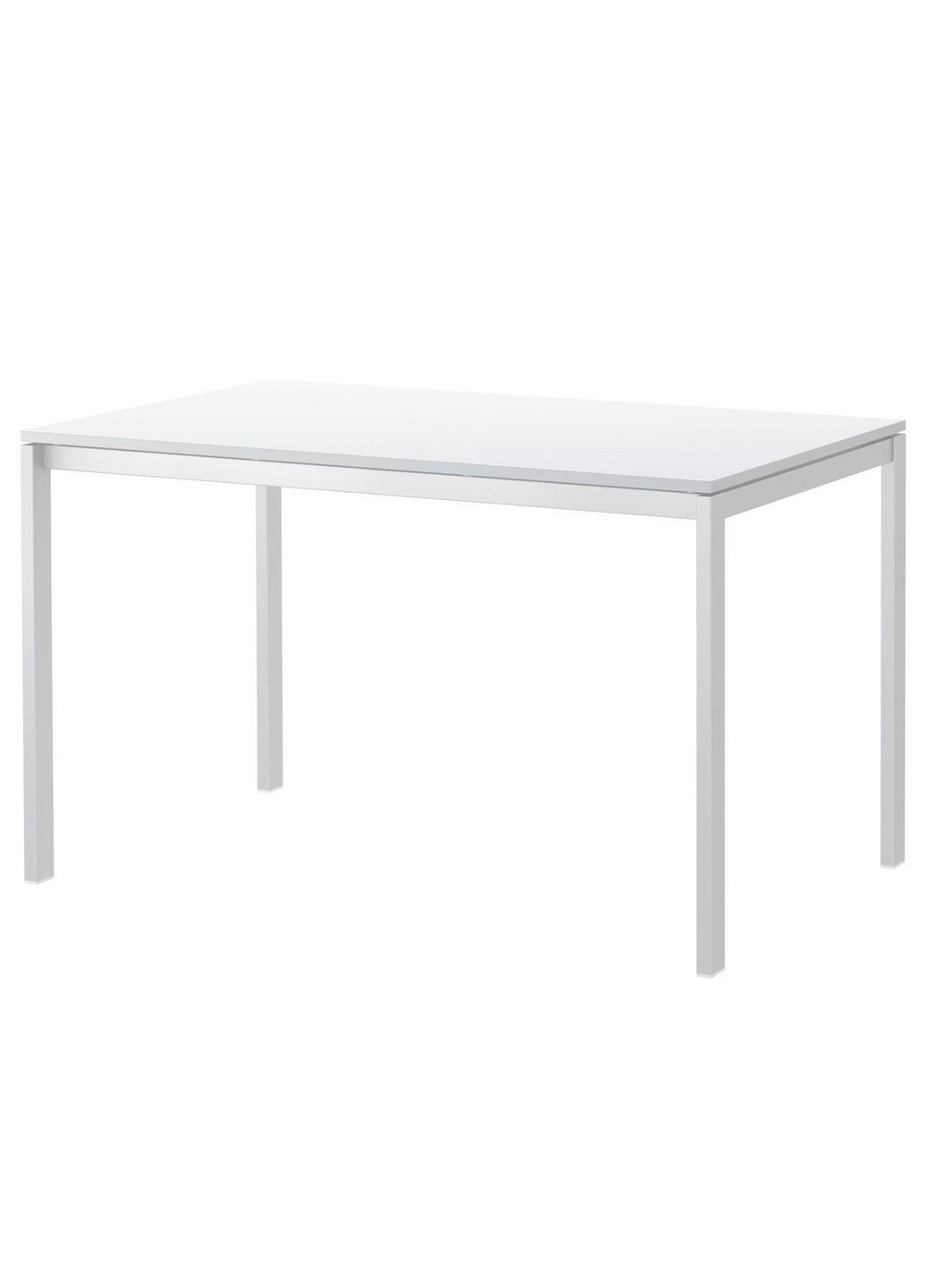 Стіл прямокутний білий 12575 см IKEA (272149899)