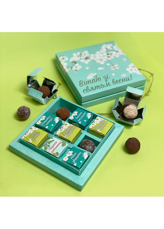 Шоколадный подарочный набор "С праздником весны" 110 г SHOKOsmile (362695516)