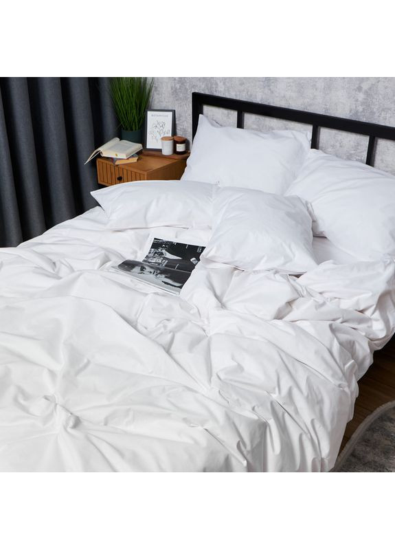 Комплект постельного белья Бязь Gold Люкс «» King Size 220x240 наволочки 2х40х60 (MS-820007350) Moon&Star White Glow (356114043)