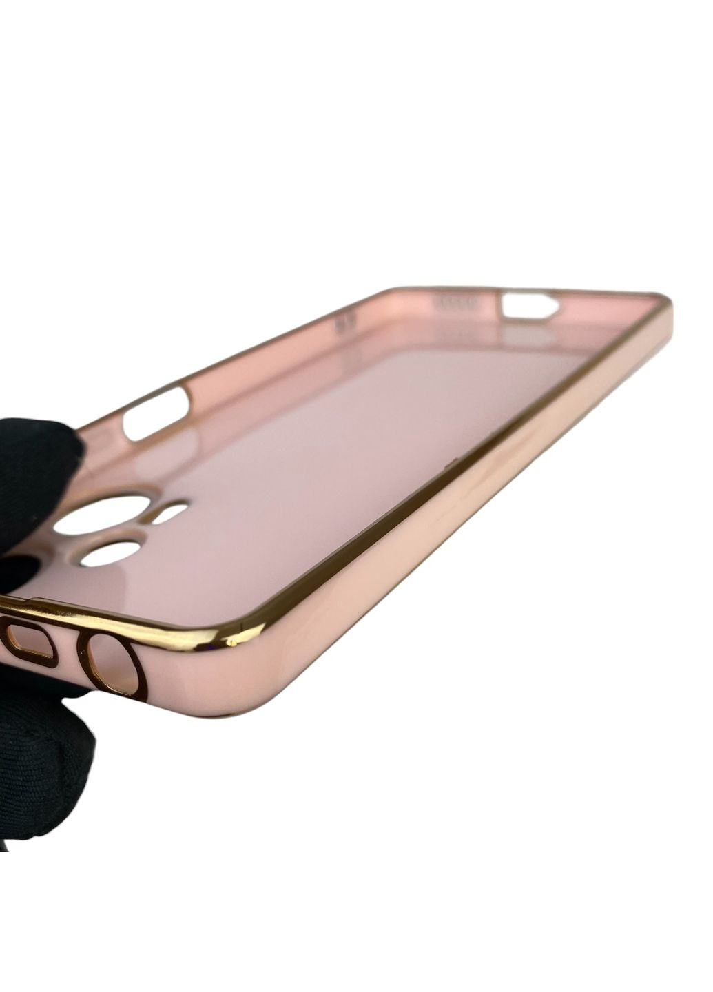 Чехол для Redmi Note 12 Turbo с кольцом MagSafe с золотой окантовкой сяоми редми нот 12 турбо пудровый gs1 Xiaomi (366231344)