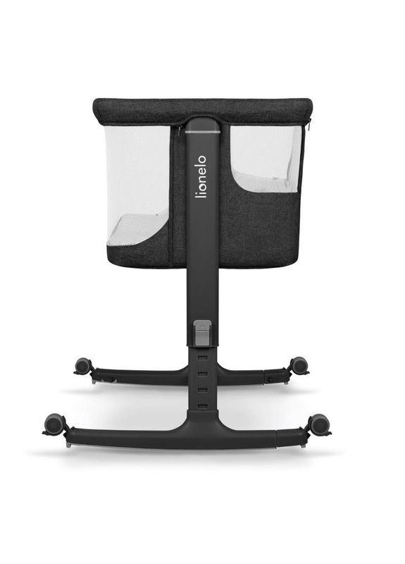 Ліжечко приставне AURORA GREY GRAPHITE Lionelo (336383145)