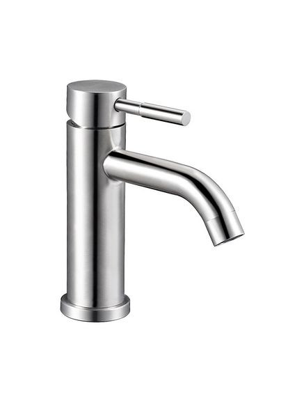 Смеситель для умывальника EKO1C-01 нержавеющая сталь Wezer (316088916)