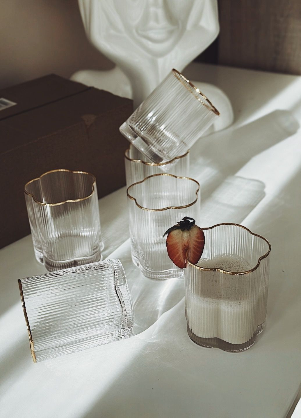 Набір низьких склянок 6шт 200мл No Brand (332055967)