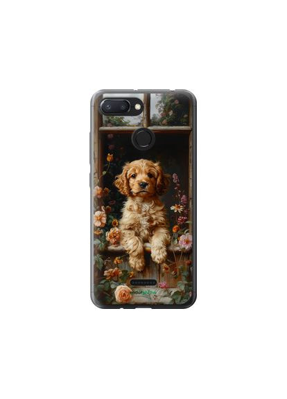 Чехол на Xiaomi Redmi 6 Щенок cocker spaniel "6136t-1521-2448" Endorphone (363821917)