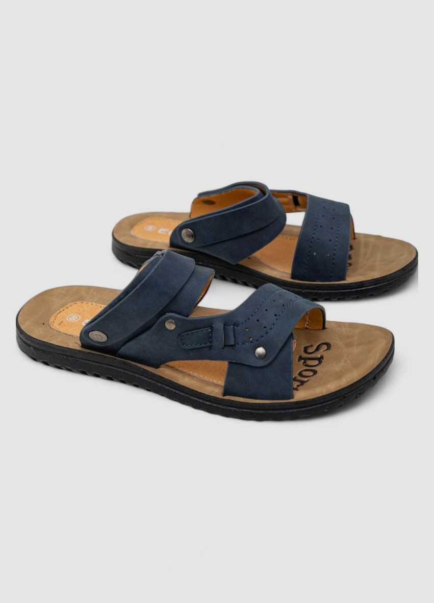 Темно-синие повседневные сандалии для мальчика подростковые Ager
