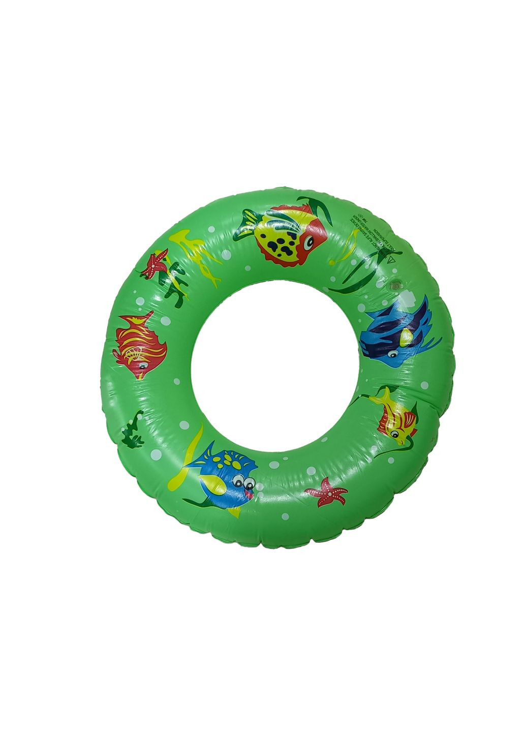 Круг для плавання XJPT-70 "Рибки" 60см, у пакеті (6920220200285) Рибки Зелений No Brand (306903728)