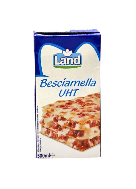 Соус для лазаньи Besciamella бешамель классический 500мл Land (299896494)